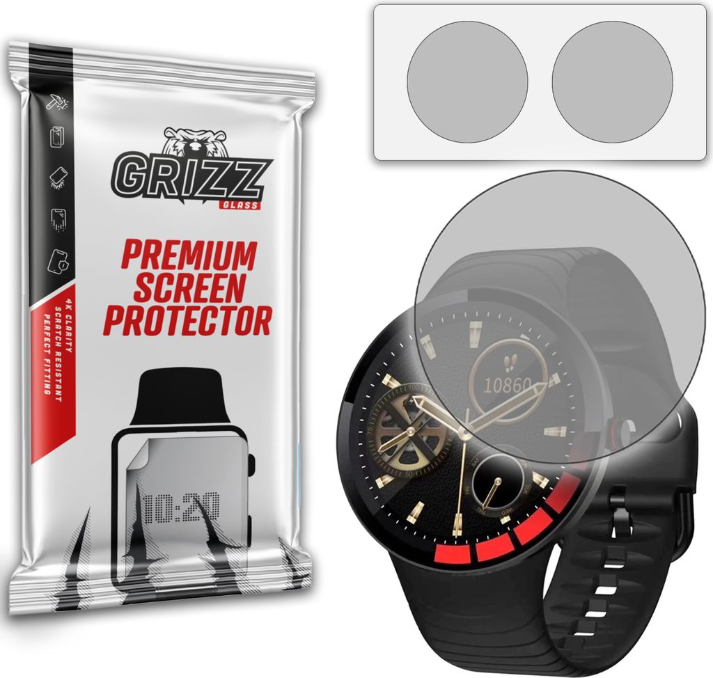 Matte Folie GrizzGlass PaperScreen für Smartwatch E3
