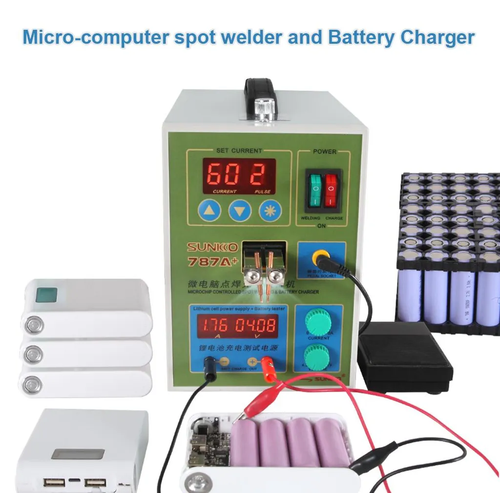 Soudeuse par points haute précision - Réparez vos batteries facilement