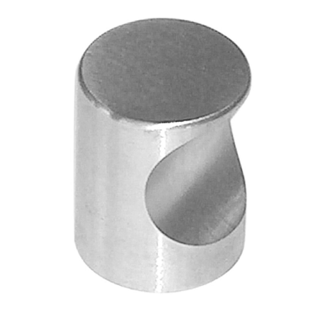 Möbelknöpfe 15x22 mm Edelstahl