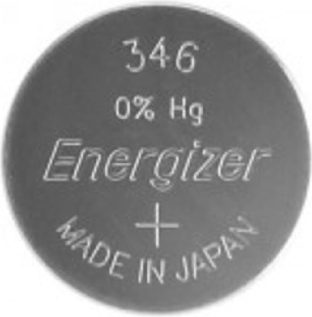 Energizer Knopfzellen-Batterie, Silberoxid, 1.55 V, 9 mAh (346 SR712)