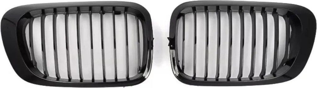 Remplacez votre Calandre BMW E46 Usée par ce Modèle Noir Brillant