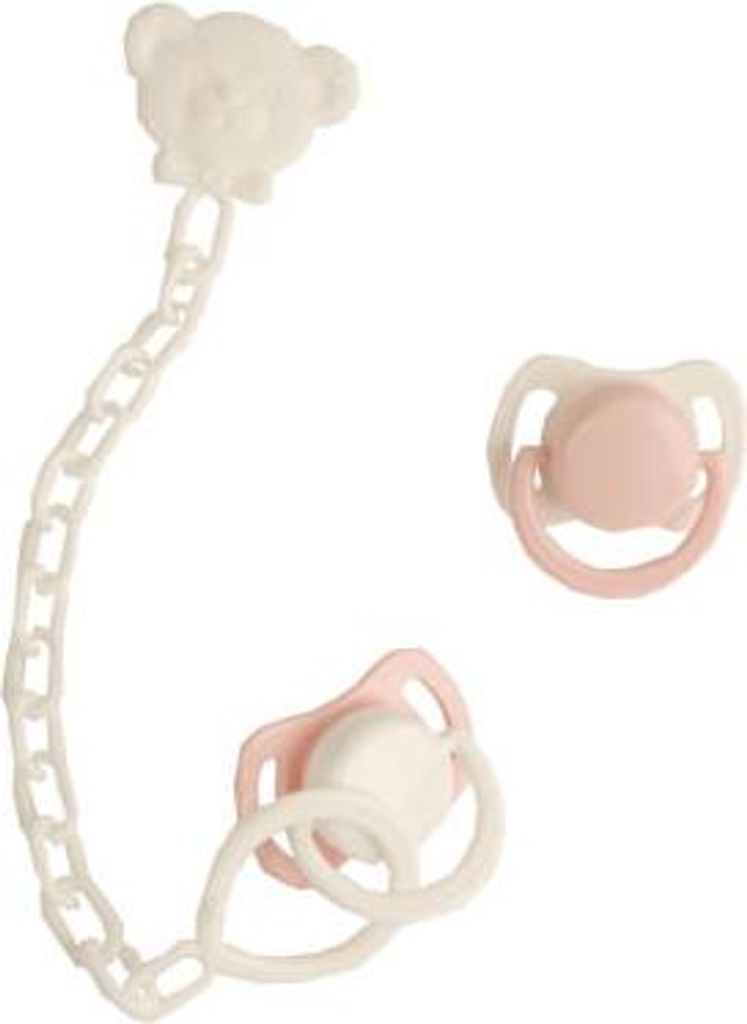 Schildkröt Schnuller-Set rosa 2-tlg. (für Amy, Susi, Lina, Produktbild 