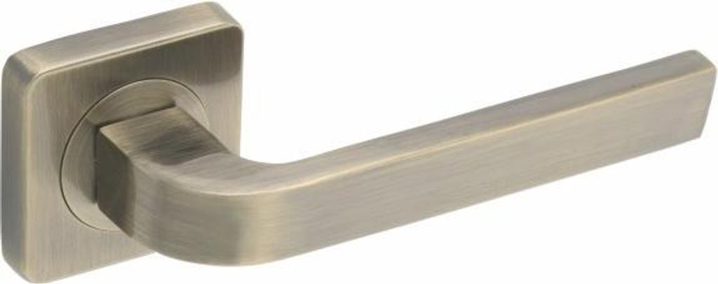 DH95 Griff, Arco, Basic Line, quadratisches Schild, Antikgold