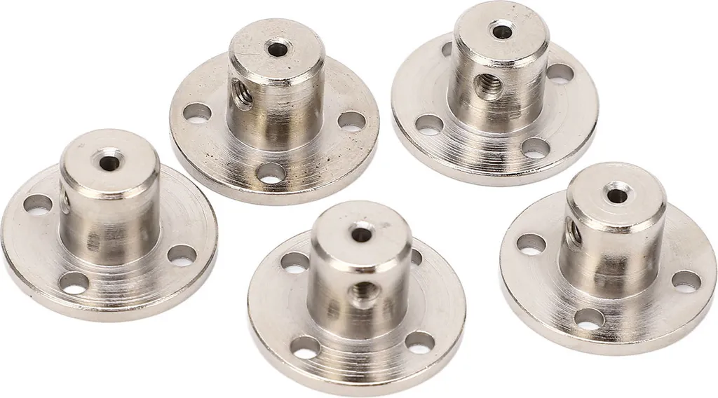 Accoppiatore Albero Guida Flangia 2mm Giunto Motore RC Alta Velocità