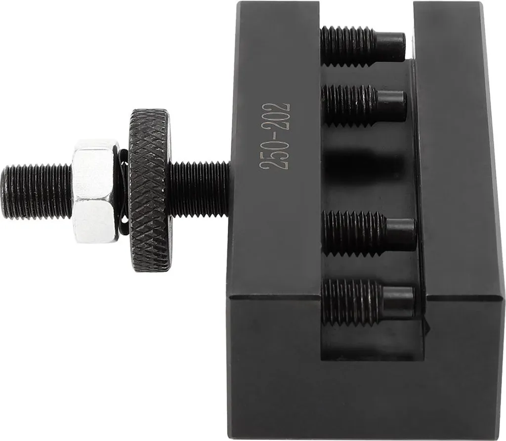 Porte-outil 250/202 en acier carbone robuste avec système de serrage pro