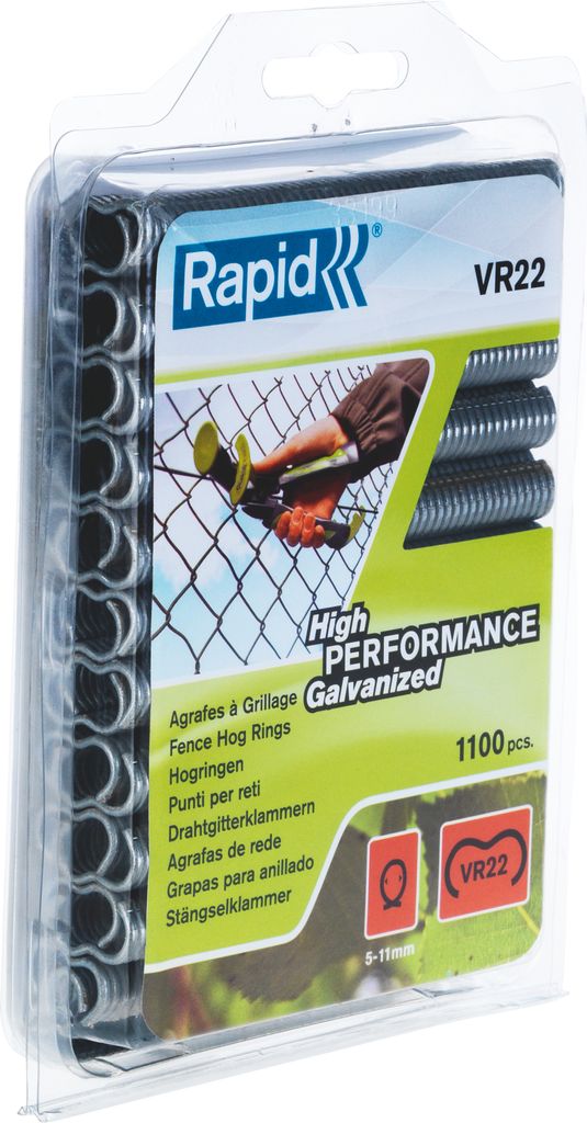 Rapid 40108806, Pozinkovaná ocel, Metalická, 1100 kusů Obrázek produktu 