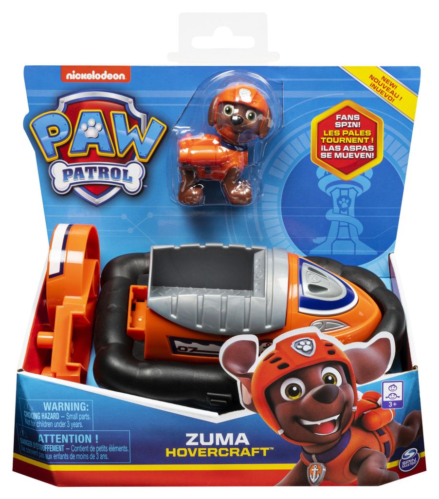 Spin Master 25995 - Aéroglisseur Paw Patrol avec figurine Image du produit 