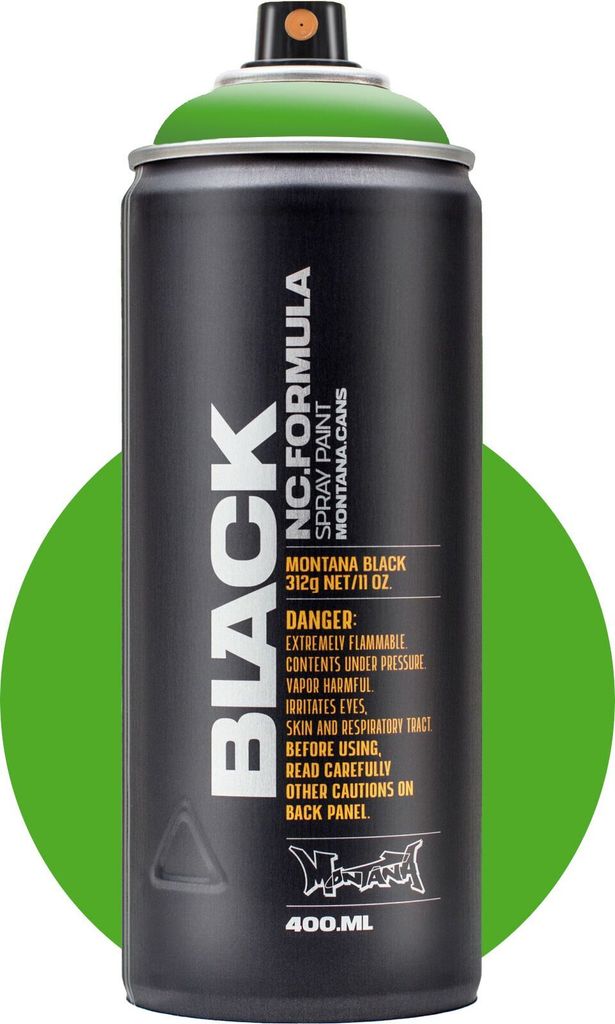 Spraydose Grün | Irish Green 400ml BLK6045 | Montana BLACK Produktbild 