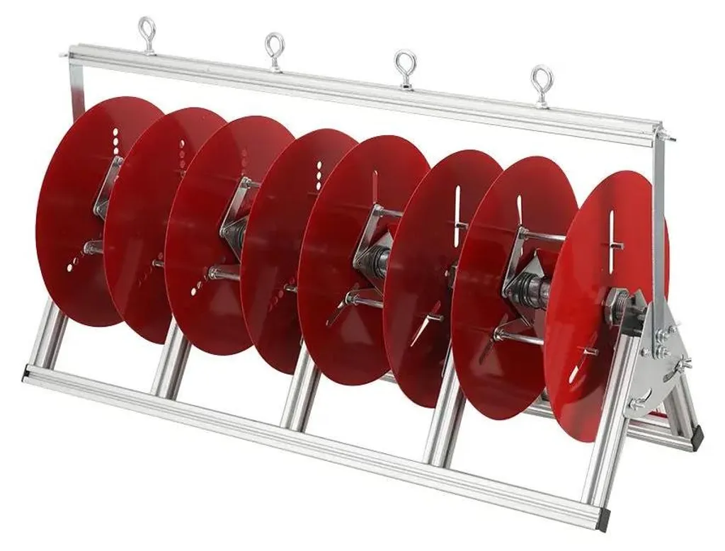 Support de déroulement pliable pour installation électrique et fils BV