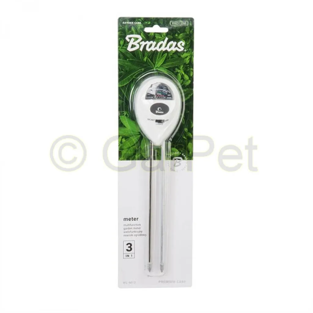 3-in-1 Boden-Tester – Misst PH-Wert, Feuchtigkeit & Licht Für Pflanzen & Garten