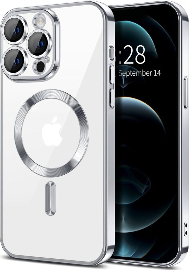 Coque transparente magnétique pour iPhone 12 Pro, Image du produit 