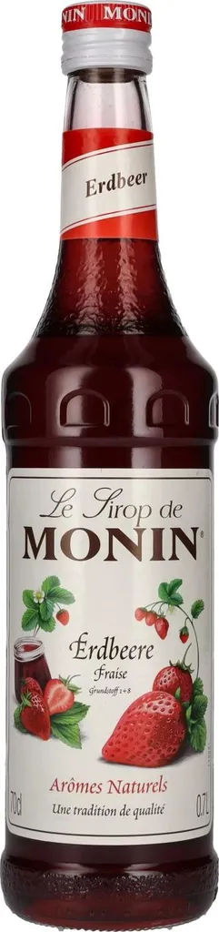 Sciroppo di Fragola Monin 0,7l - Elevate Quality per Pasticceria