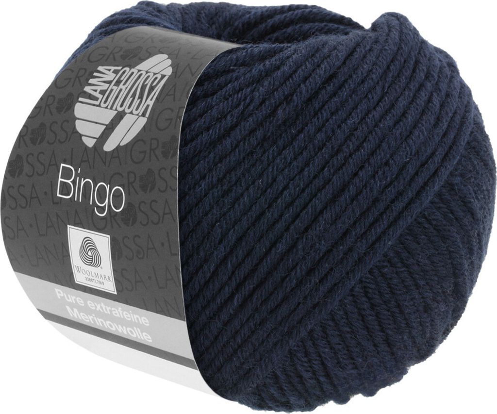 Lana Grossa BINGO 50 g extrafeine Wolle 80 m Farbe 008 - Produktbild 