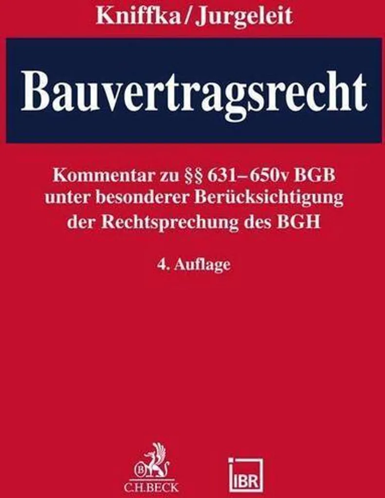 Bauvertragsrecht : Droit des Contrats avec Analyse Jurisprudentielle VOB