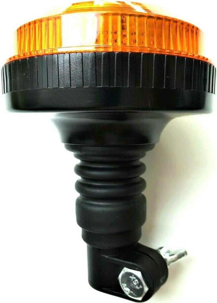 Matel Service LED Rundumleuchte mit 4 Blitzmuster 12-80V ECE R65 R10 E9 für PKW LKW Traktor
