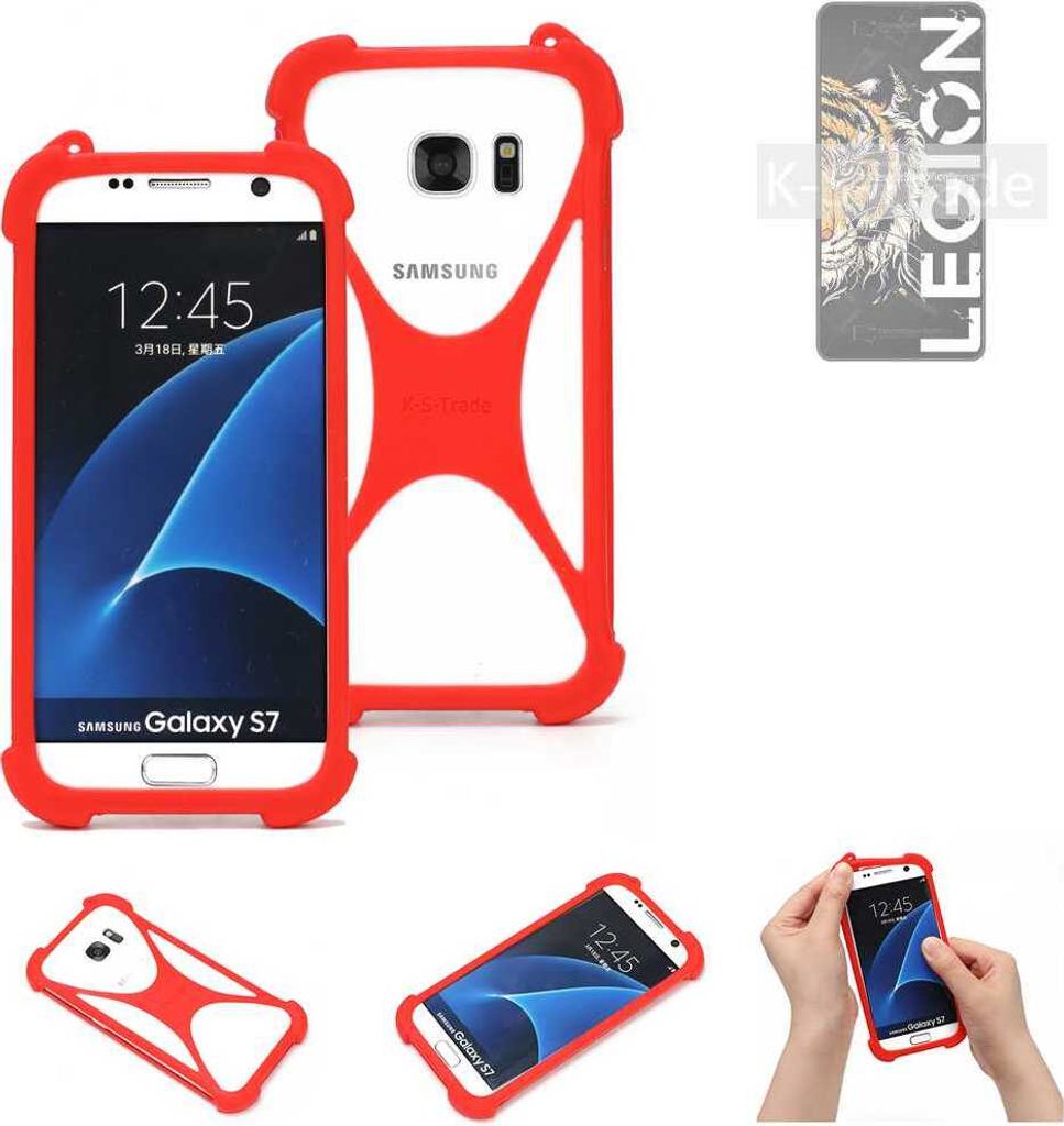 K-S-Trade Handy-Hülle kompatibel mit Lenovo Legion Y70 Schutz-Hülle Bumper Silikon Schutz Hülle Cover Case Silikoncase Silikonbumper TPU Softcase