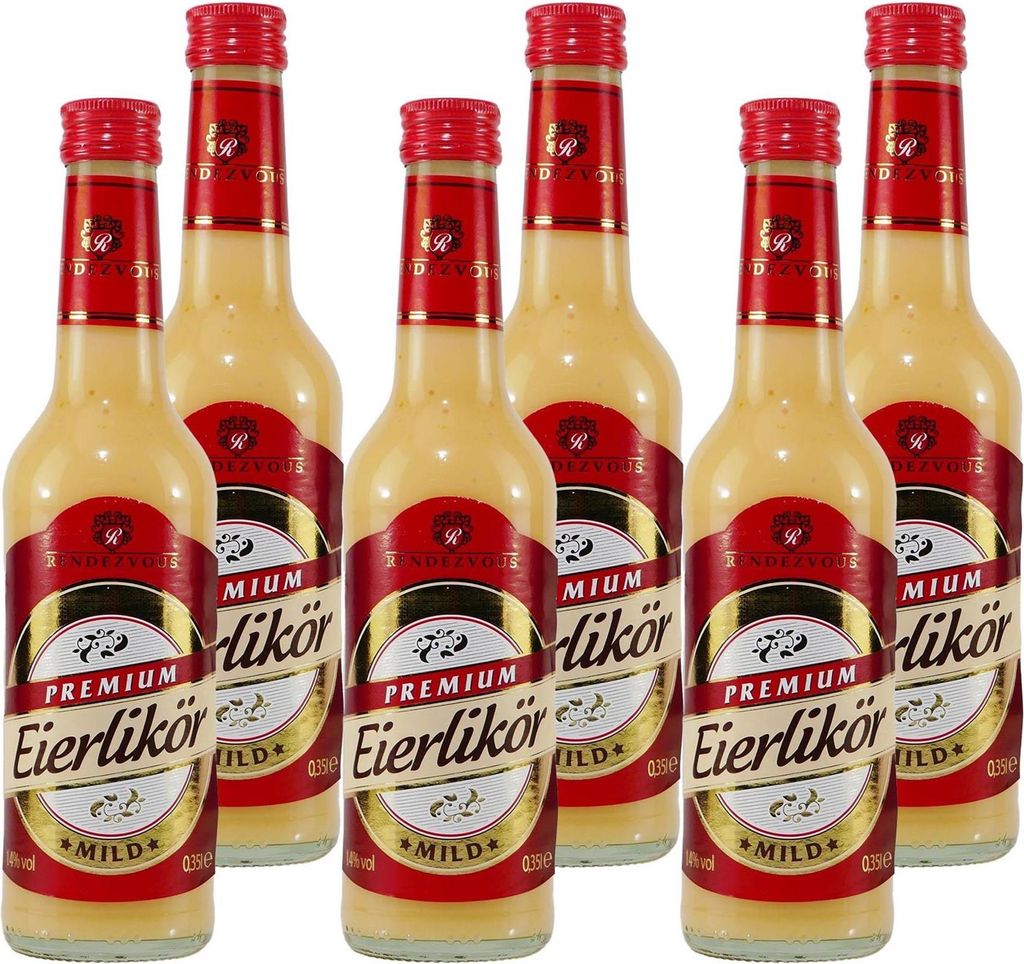 Rendezvous Premium Eierlikör (6 x 0,35L) Produktbild 