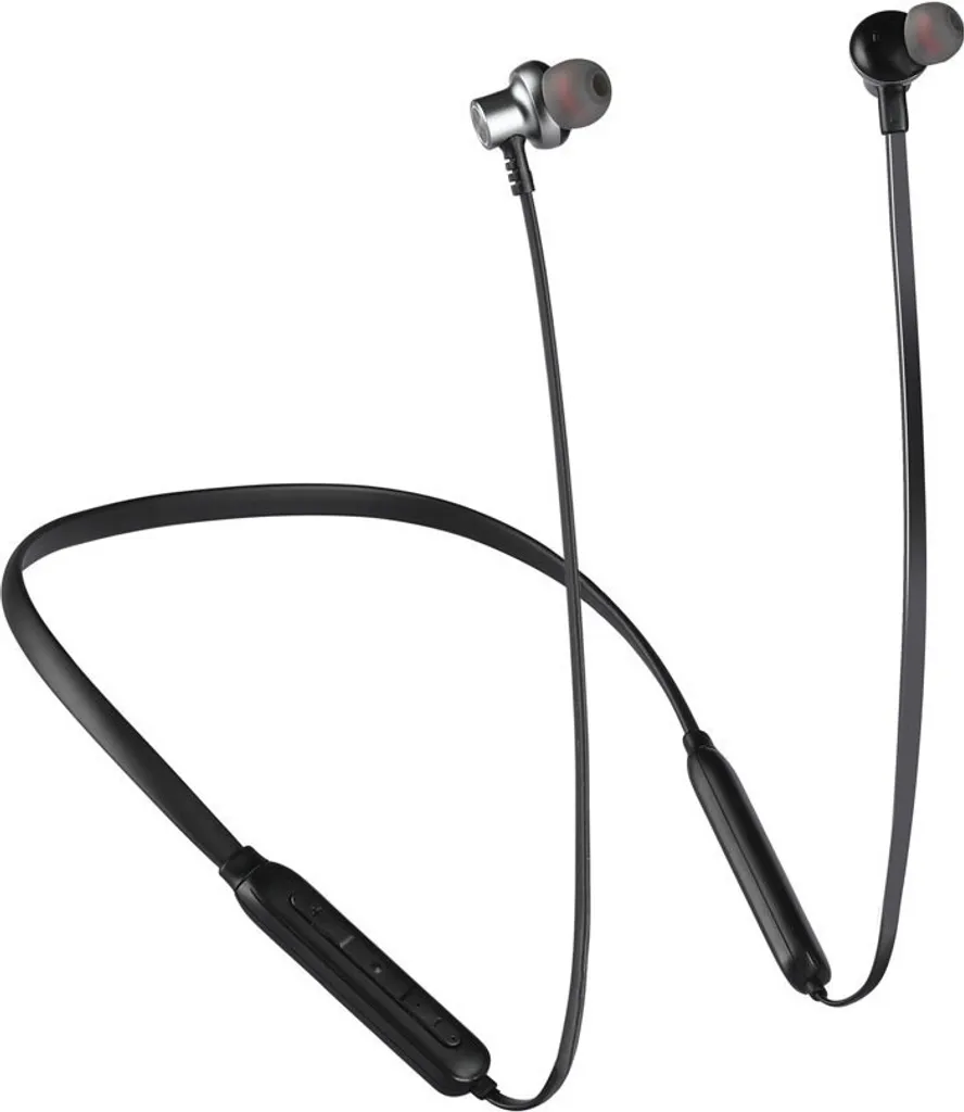 Cuffie Bluetooth Sport Nero Impermeabili - Ideali per Corsa e Trekking
