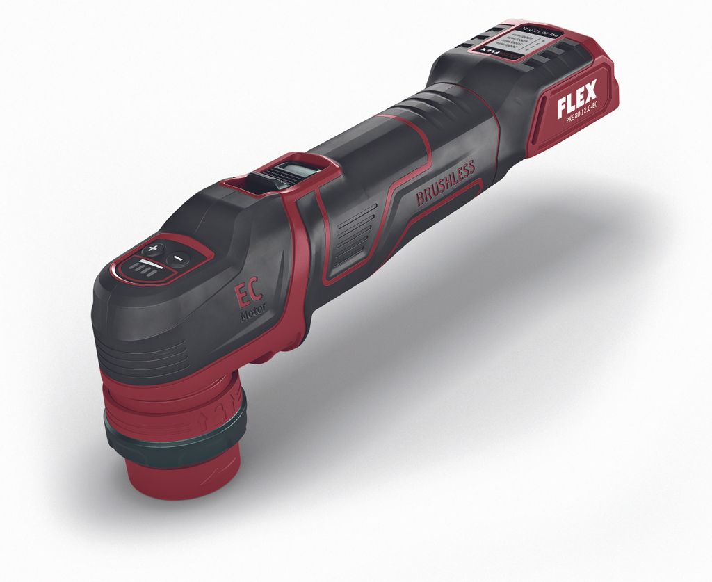 Flex Akku-Polierer 12 V, rotativ und exzentrisch freilaufend PXE 80 12-EC 532267