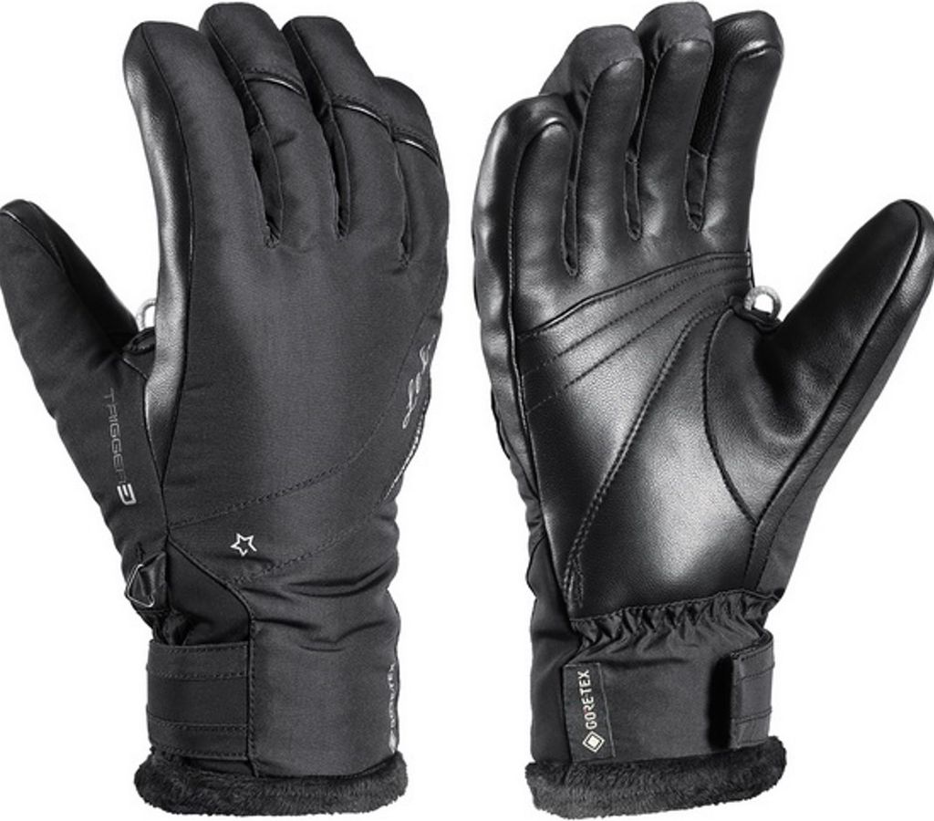 Leki Damen Handschuhe HS Snowbird 3 D GTX Lady schwarz X : 6 Größe: 6