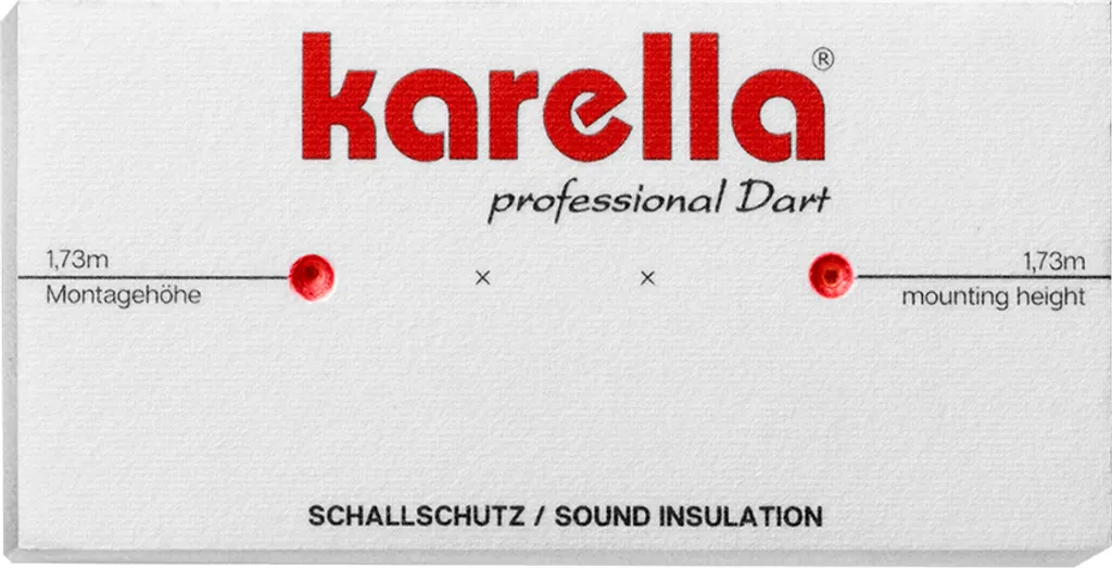 Support phonique Karella compatible avec toute cible fléchette sisal - 18