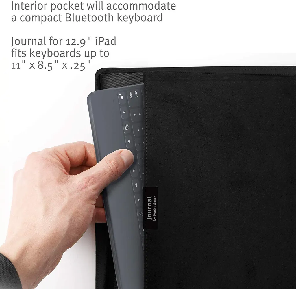 Twelve South Booktype compatibile con iPad Pro 12.9 (2018) - Hellbraun - 22
