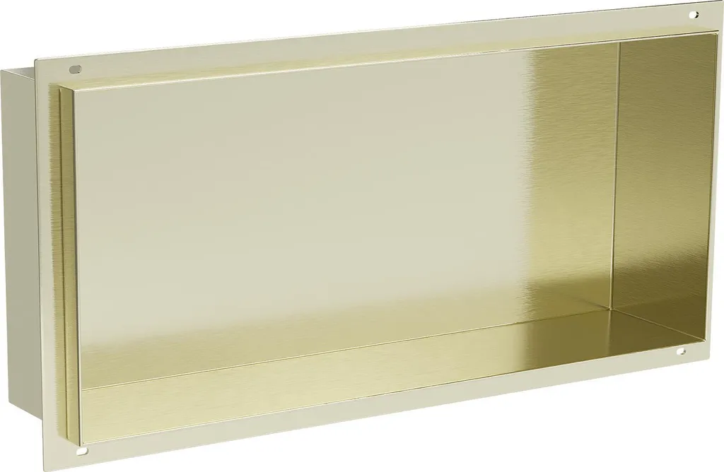 Mexen X-Wall-NR Nicchia Doccia Incasso 45x20 Oro Spazzolato 1951452010