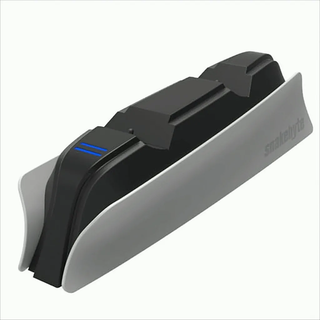 Socle de charge Snakebyte TWIN:CHARGE 5 blanc pour manettes PS5 - 2