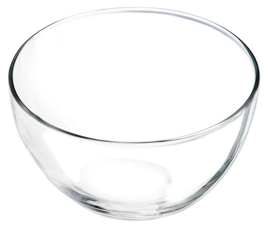 Kulatá skleněná mísa na salát 17 cm Obrázek produktu 