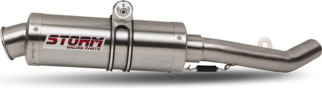 Pot d'échappement Storm GP en Acier Inox ABE pour Honda CBR 125 R 04-16