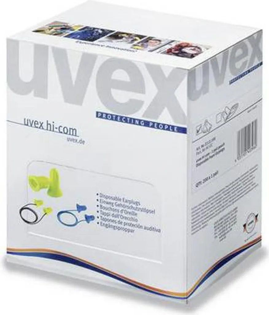 Bouchons d'oreilles Uvex hi-com Mini 2112095 anti-douleur et bruit 24 dB