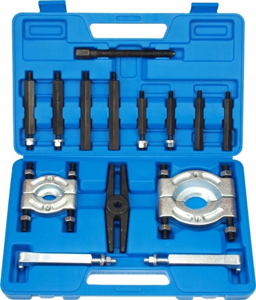 LUXTOM | Lagerabzieher Set, 14tlg, 30-70mm, Polradabzieher, Trennmesser für Kugellager, Trennvorrichtung, Trennmesser Satz, Lagerauszieher