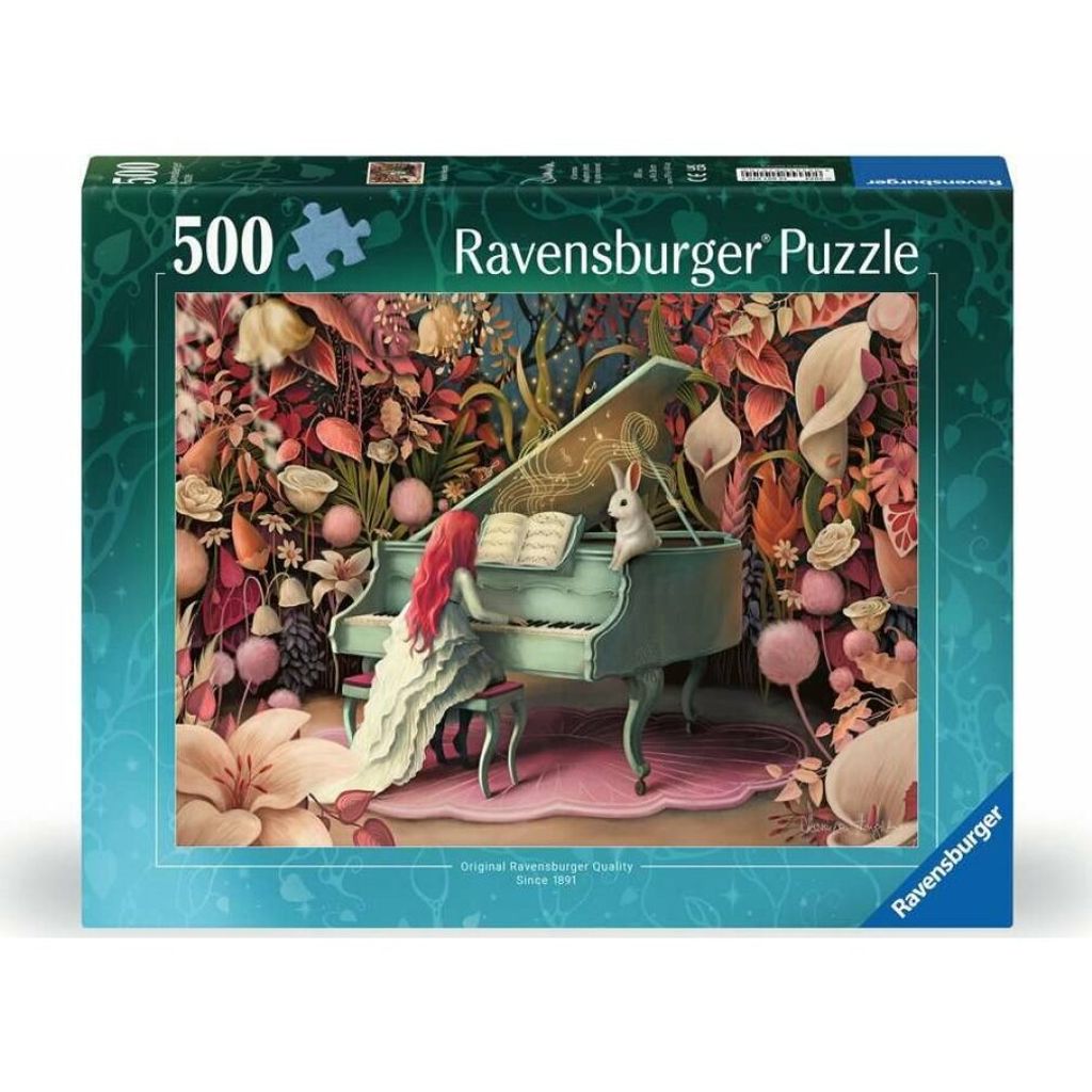 Ravensburger Kaninchenkonzert (12001010) Puzzle 500 Stücke Mehrfarbig Mehrfarbig One Size