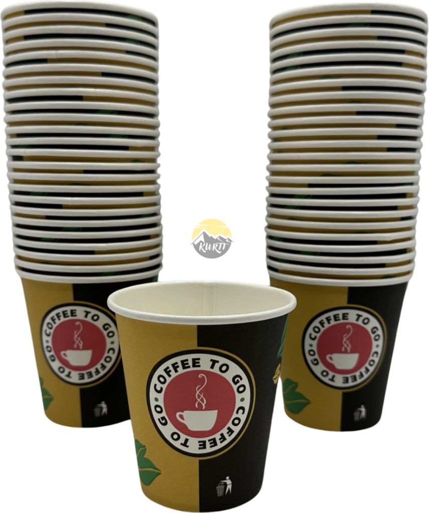 KURTT - Kaffeetassen to go - Kaffeebecher Pappe - 7oz - Produktbild 