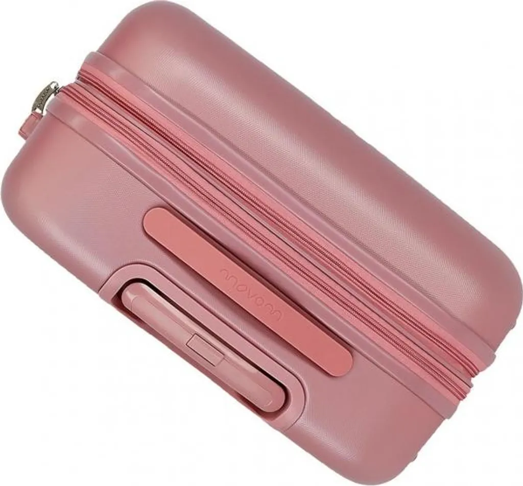 Valise rigide MOVOM Riga 108L rose à 4 roues multidirectionnelles - 7