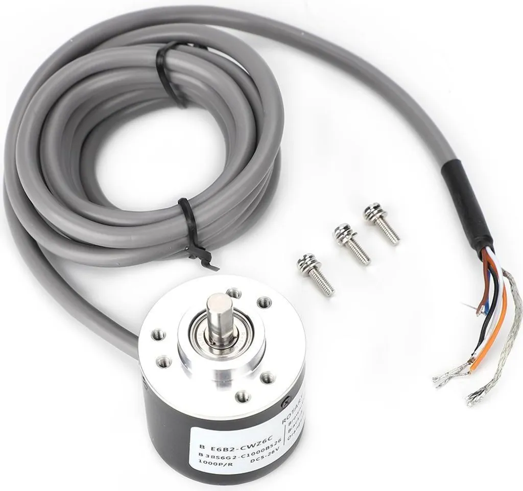 Codeur incrémental E6B2-CWZ6C 1000PR DC5-24V pour contrôle industriel
