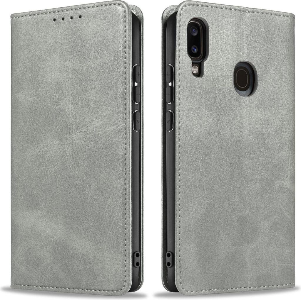 Handyhülle für Samsung Galaxy A40 Kunstleder Flip Cover Produktbild 