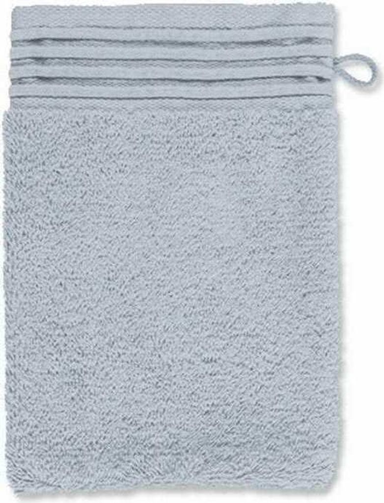 Möve Frottier Handtücher Loft Uni Chenillebiesen Größen 100% Baumwolle Frotteetücher saugstark Besonders saugfähig 15x20 cm Silber
