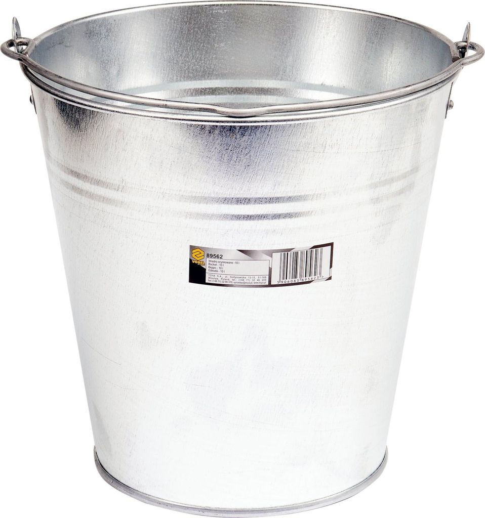 Verzinkter Eimer 10l 89562 VOREL
