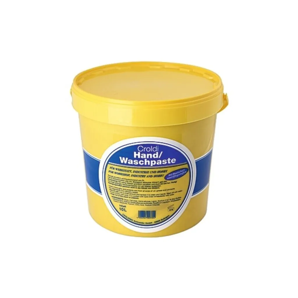 Pâte Nettoyante Mains Croldino 10L : Savon Atelier pour Graisse et Huile