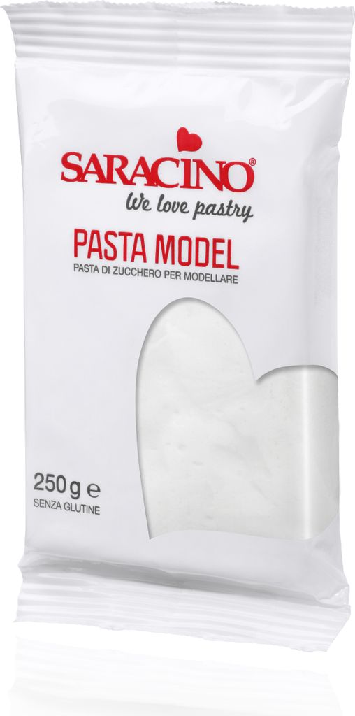 Saracino Modellierpaste Weiß 250 g Produktbild 