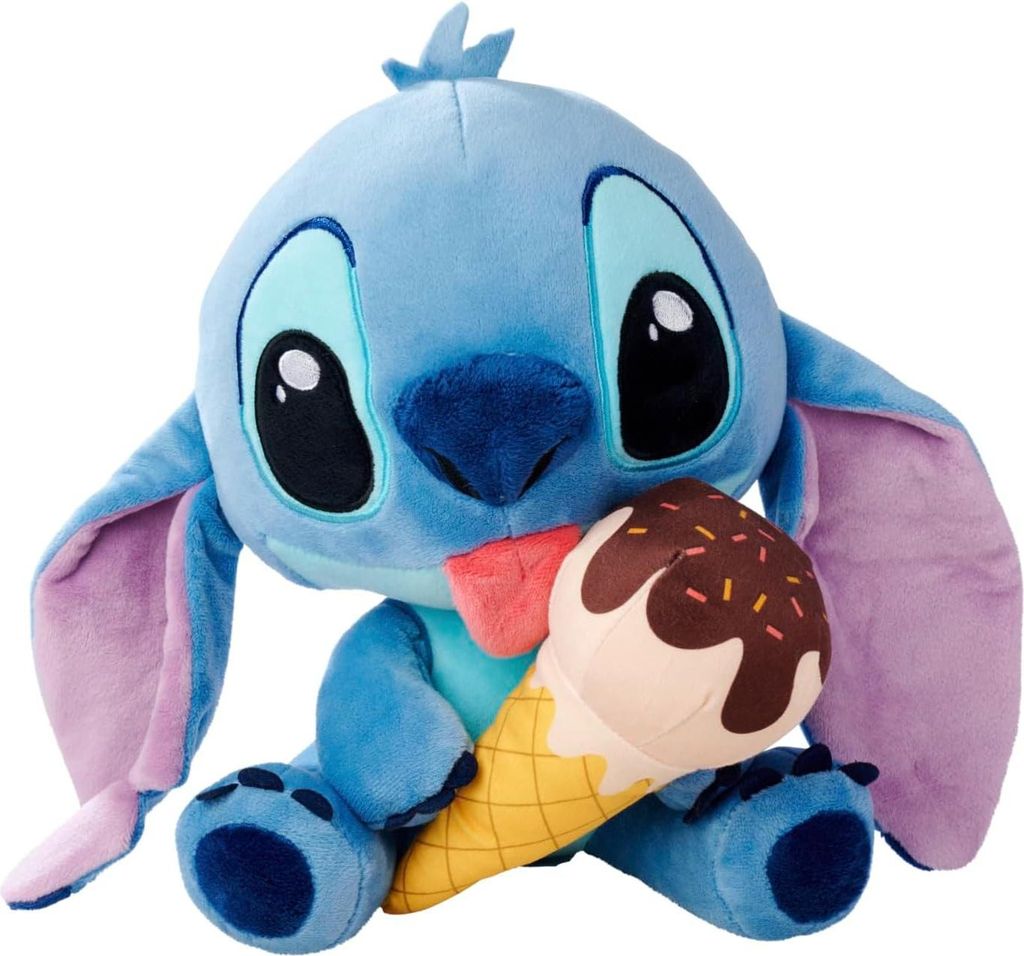 Disney Stitch mit Eiscreme, 25cm Obrázek produktu 