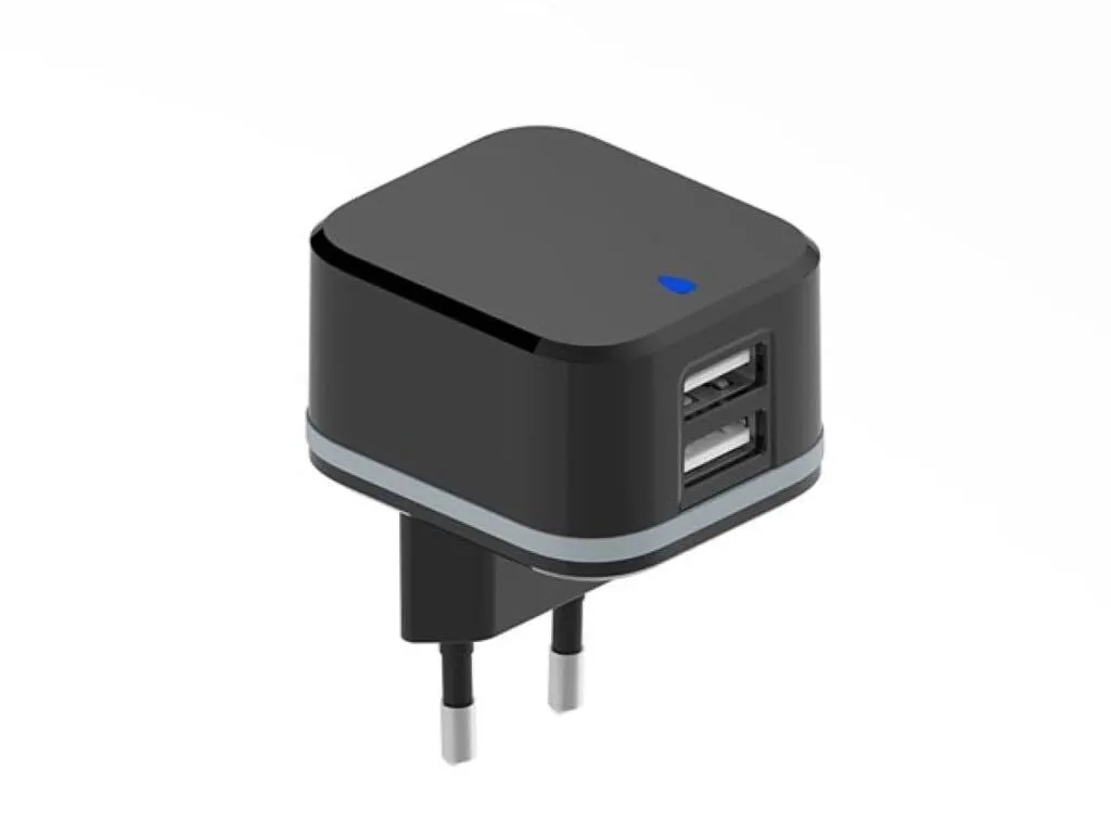 Caricatore USB Business 24W 4.8A | Doppia Porta per Smartphone e Tablet