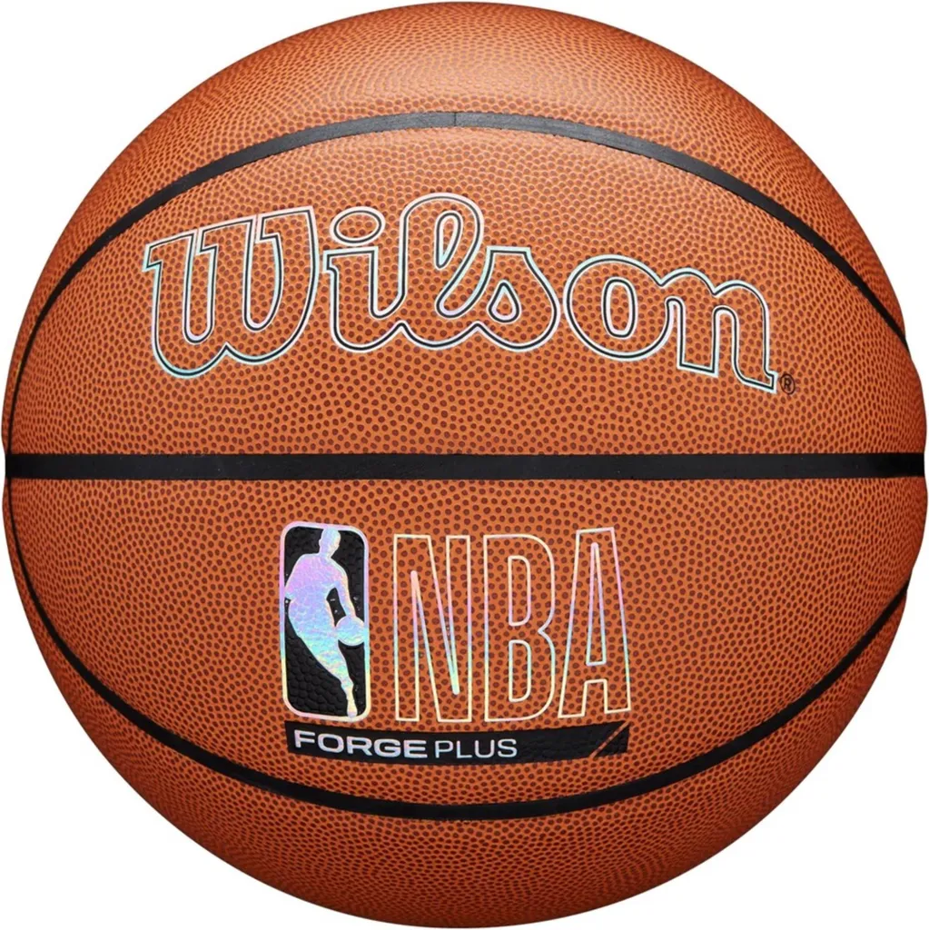 Ballon Wilson NBA Forge Plus - Idéal pour Entraînement Indoor/Outdoor