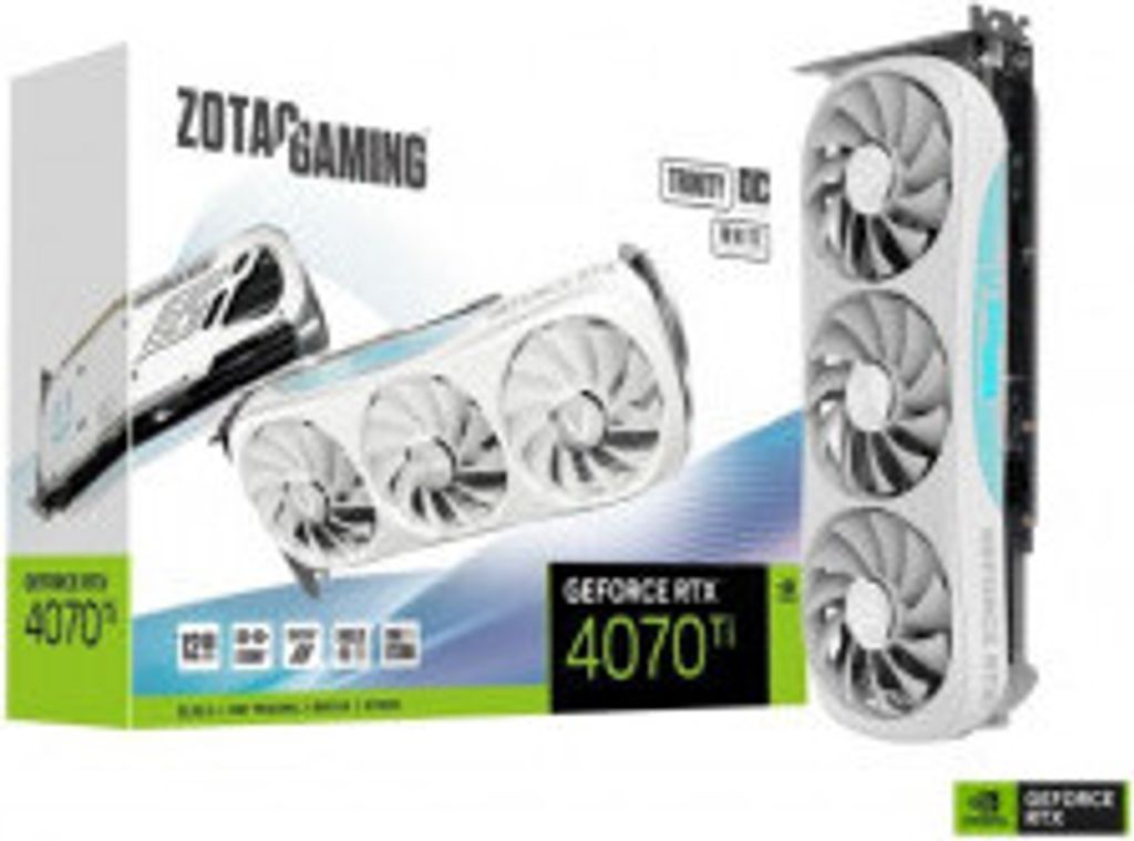 ZOTAC GAMING GeForce RTX 4070 Ti Trinity OC - White Edition