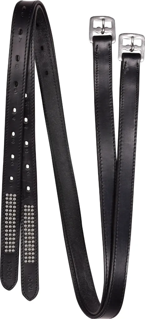 Étrivières de Selle en Cuir Waldhausen STAR avec Détails Cristaux Chic