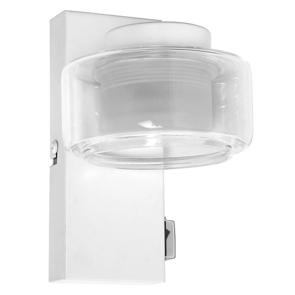 Ledvance LED Spiegelleuchte Wandlampe Orbis Flame weiß IP44 5,5W 435lm Click CCT 3000K-4000K