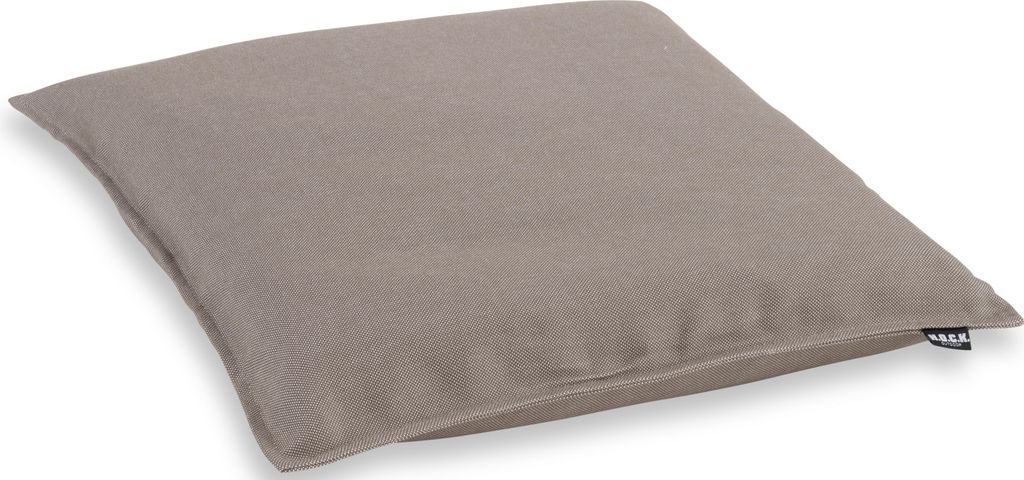 H.O.C.K. Caribe Outdoor Sitzkissen 45x45x6cm taupe-tabacco C01