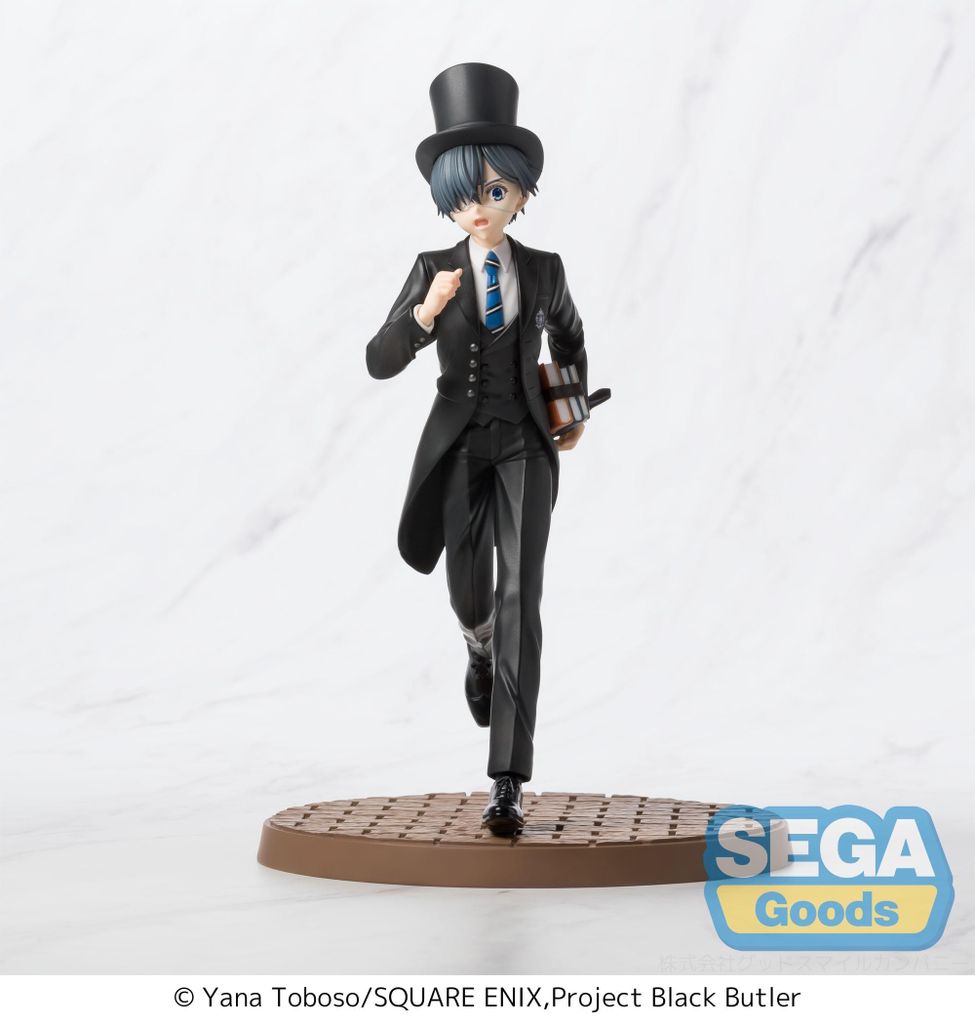 Black Butler : Statue en PVC Luminasta de l’arc Boarding Image du produit 