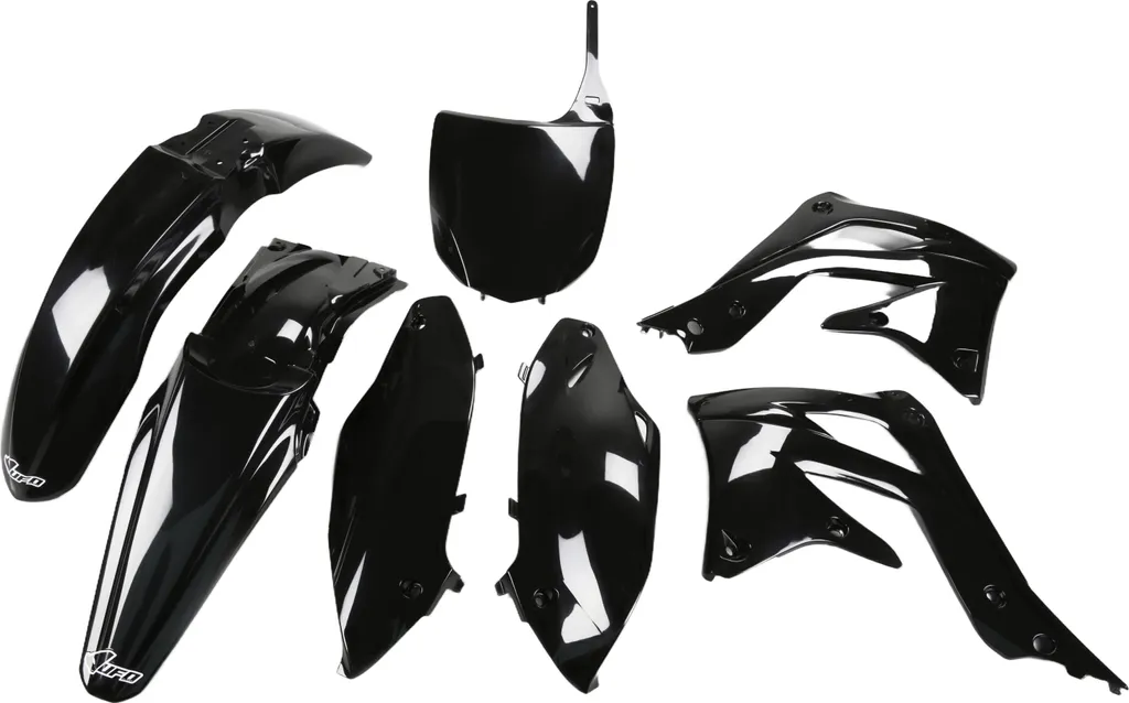 Remplacez vos Plastiques Cassés Kawasaki KXF 450 2012 Kit Ufo Noir Pro